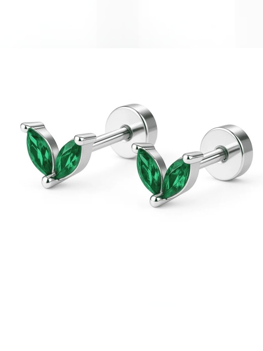 Flat Back Earrings